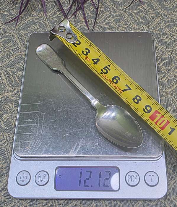 Silver Hallmark spoon  | 47  |