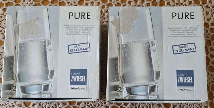 4 New Zwiesel Glasses made in Germany