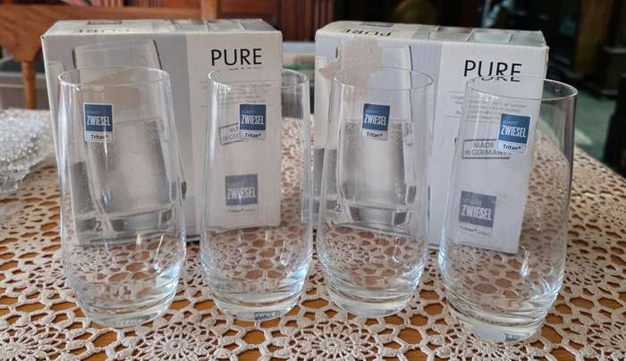 4 New Zwiesel Glasses made in Germany