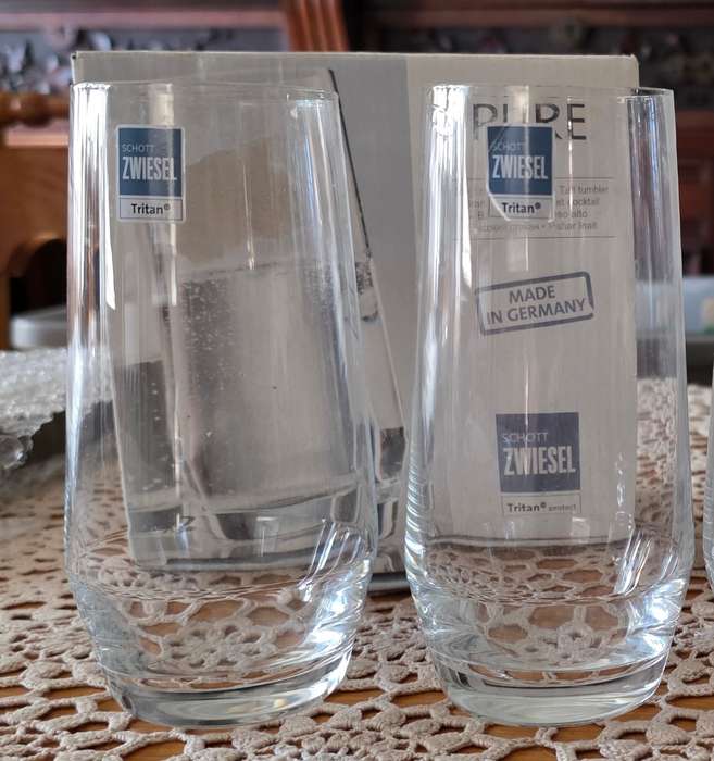 4 New Zwiesel Glasses made in Germany