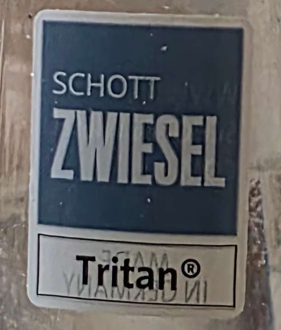 4 New Zwiesel Glasses made in Germany