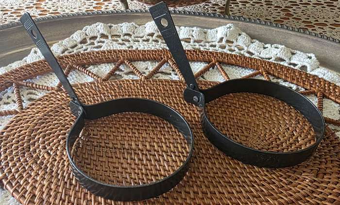 Set of egg molds