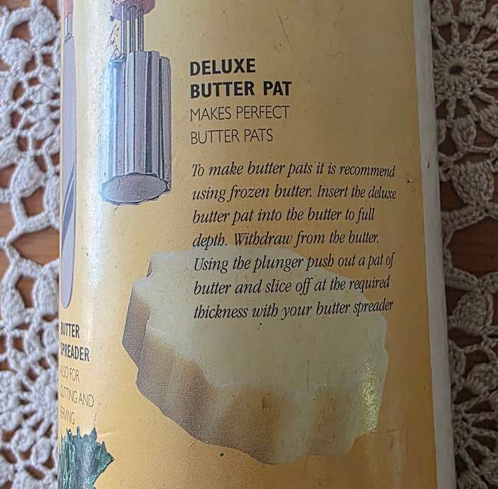 THE ENGLISH KITCHENWARE : BUTTER SET