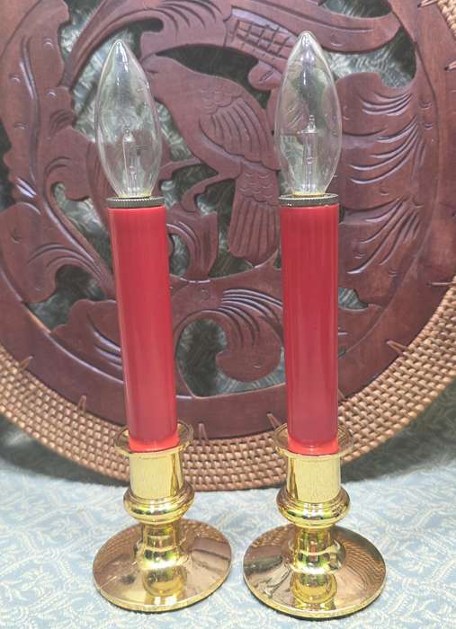 Battery Candles from the late 1970's