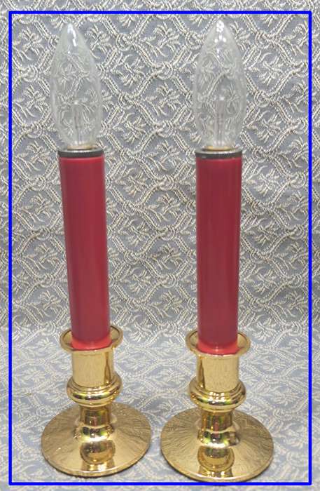 Battery Candles from the late 1970's