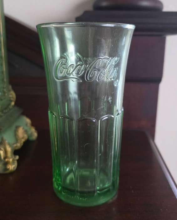 Coca-Cola Green Glass
