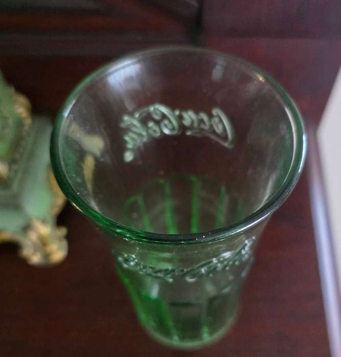 Coca-Cola Green Glass