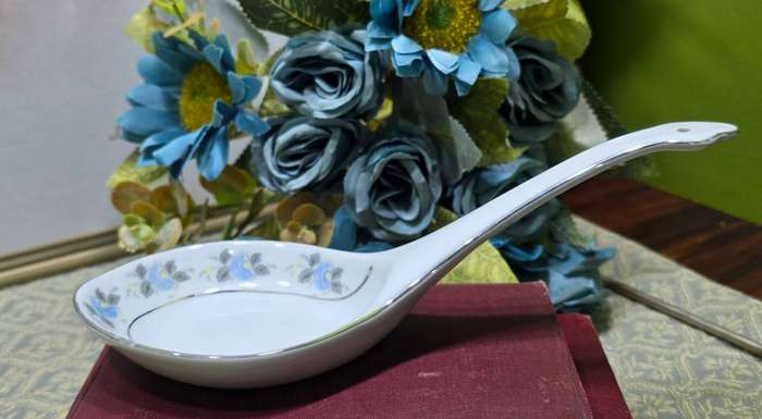 ORIENTAL SERVING SPOON