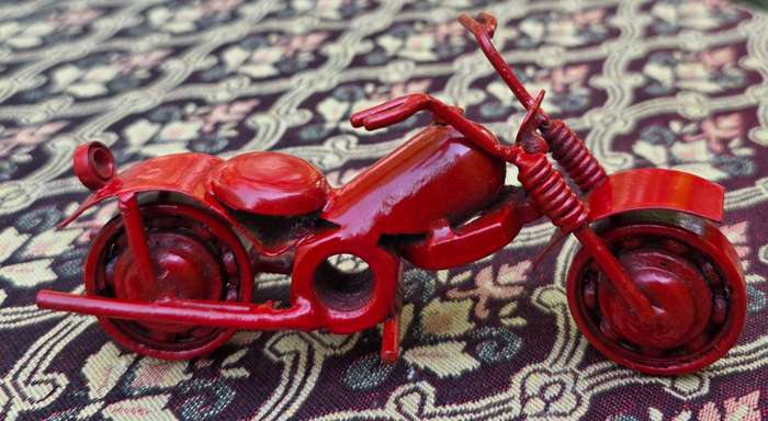 Handmade metal Bike