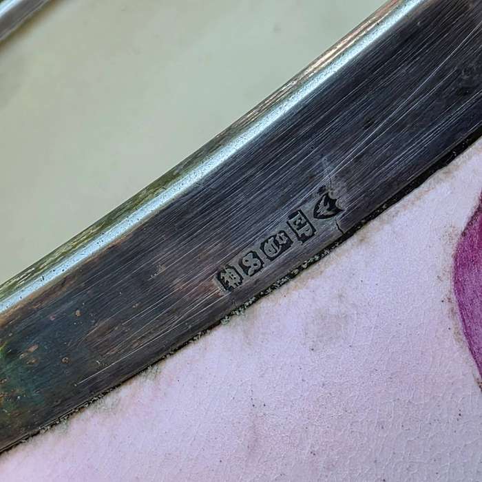 Vintage Salad Bowl with Spoon
