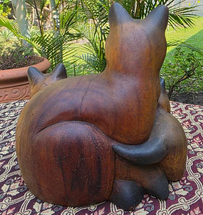 Wooden Cat