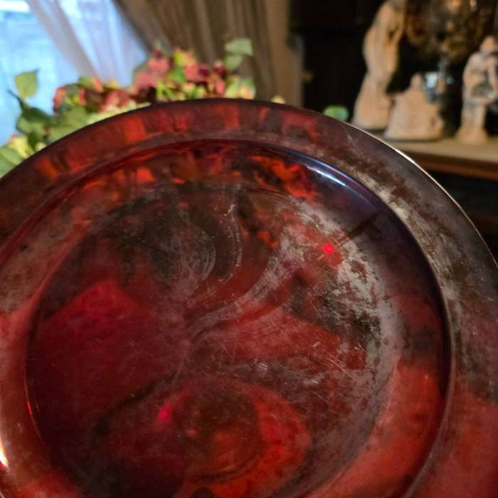 Arcoroc Vercors Ruby Red Glass Dinner Set  12 Pieces