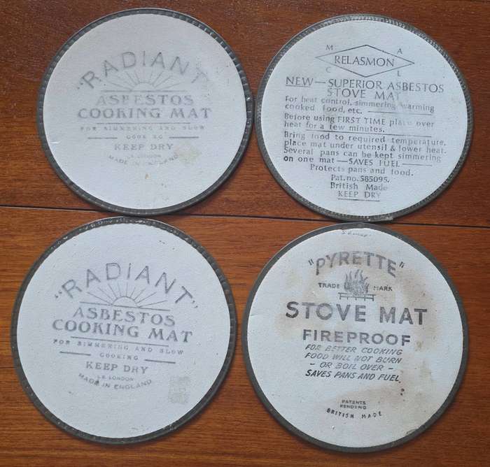 Vintage Asbestos Pad