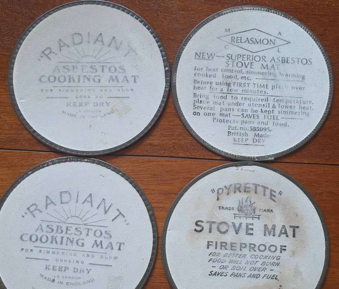 Vintage Asbestos Pad