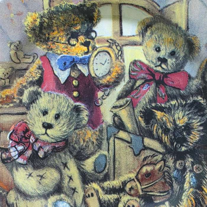 TEDDY BEAR PLATE | 20 CM WIDE |