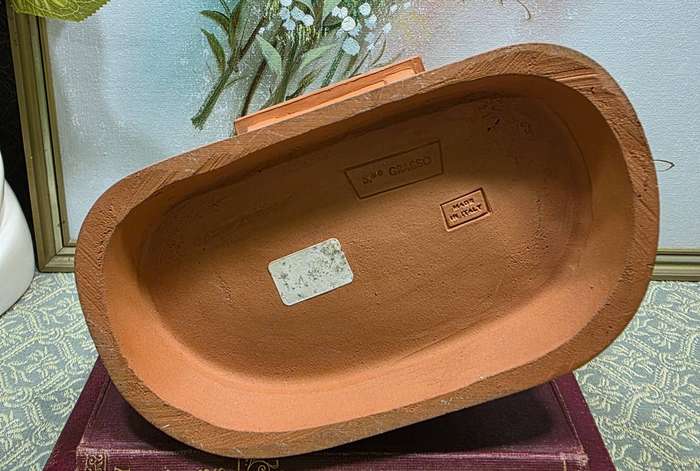 Grasso Italy Italian Terra Cotta Pottery Figurine