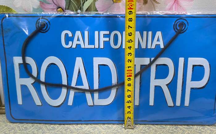 Metal Road Trip  Sign Just for You  - PURCHASED IN THE USA