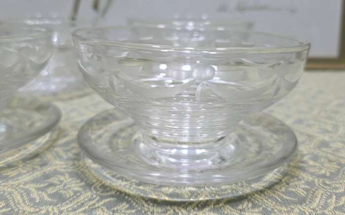 4 Stuart Crystal Dessert Bowls | England |