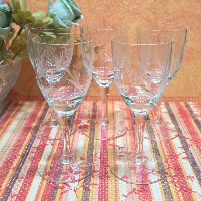 Vintage Stem Glasses