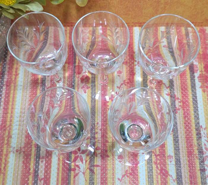 Vintage Stem Glasses