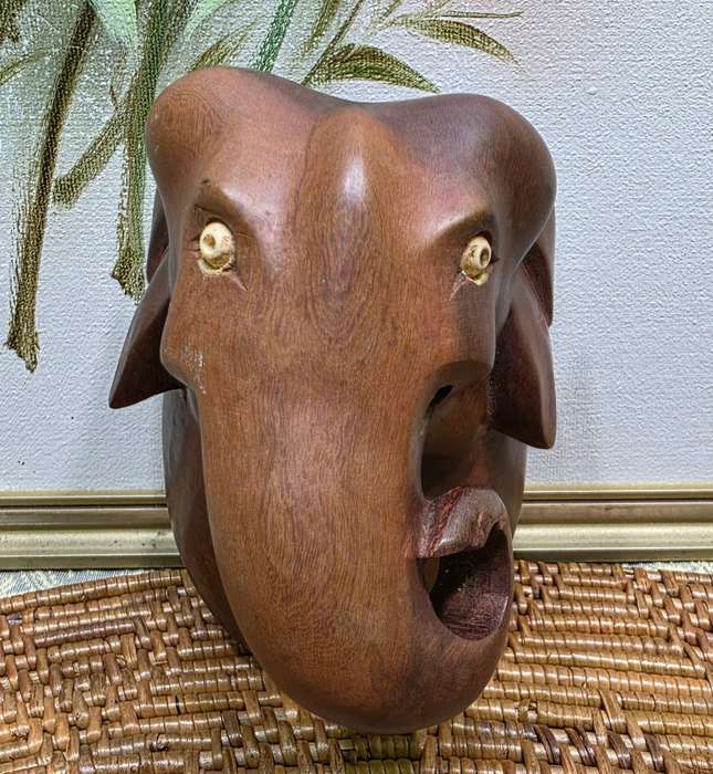 Novelty Wooden Elephant