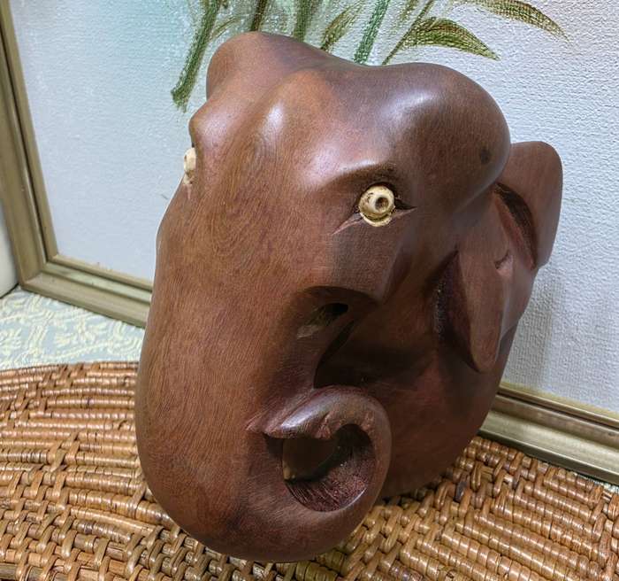Novelty Wooden Elephant