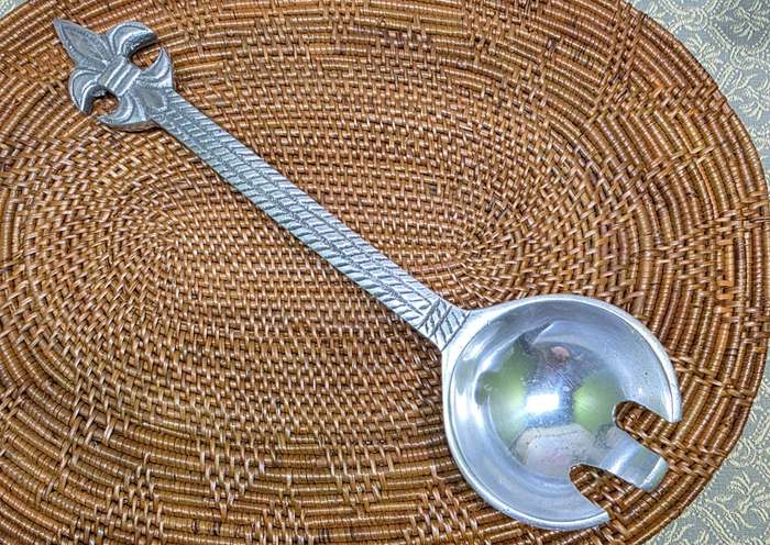 Pewter Serving Spoon