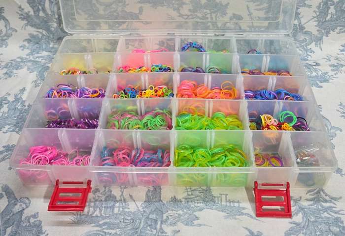 Rainbow Rubber Bands Bracelet Jewellery Making Kit
