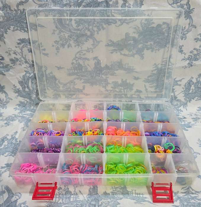 Rainbow Rubber Bands Bracelet Jewellery Making Kit