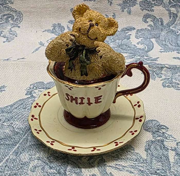 Collectable Teddy in Teacup