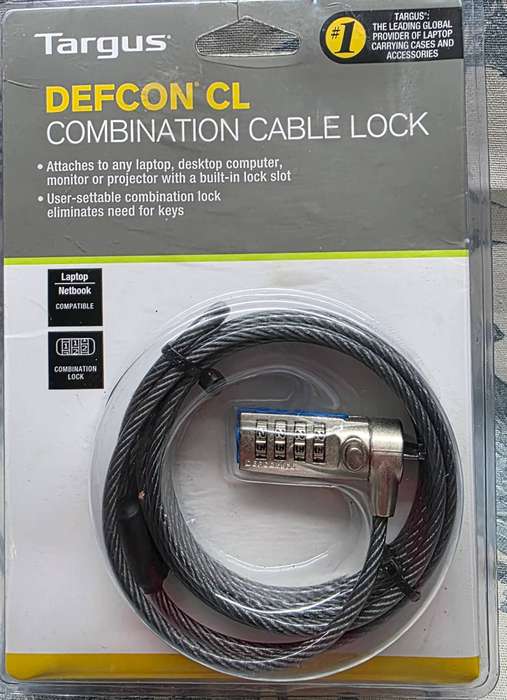 Targus Combination Cable Lock