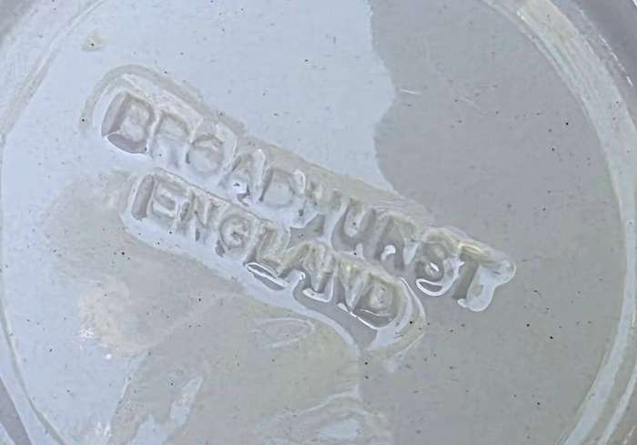 Set of 2 Vintage Saucers | Broadhurst | England