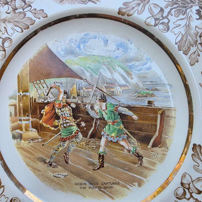 Ivory Ware Wall Plate | John Maddock & Sons Ltd | England