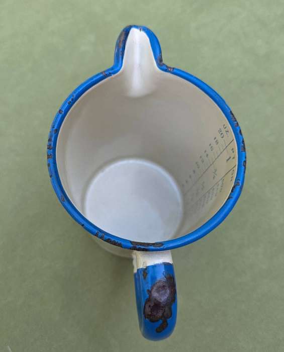 VINTAGE ENAMEL JUG