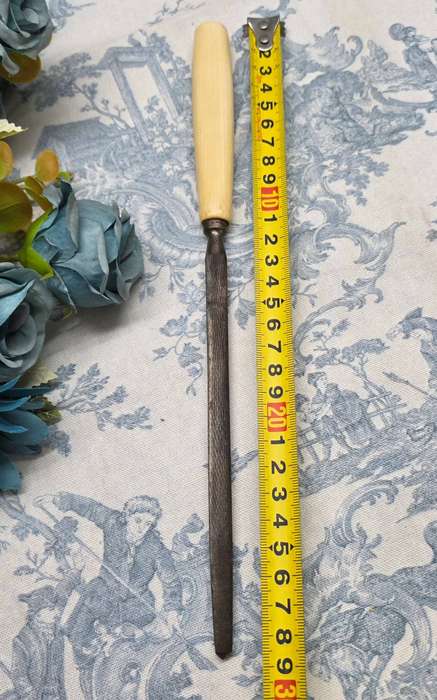 Vintage Knife Sharpener  Bone Handle