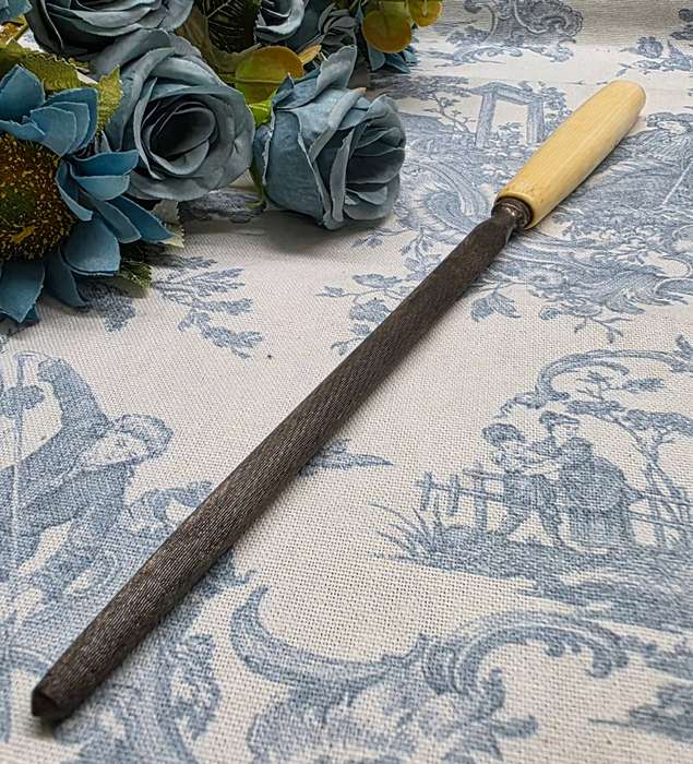 Vintage Knife Sharpener  Bone Handle