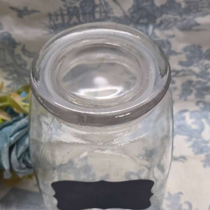 GLASS STORAGE JAR | CANDY JAR | BISCUIT JAR |