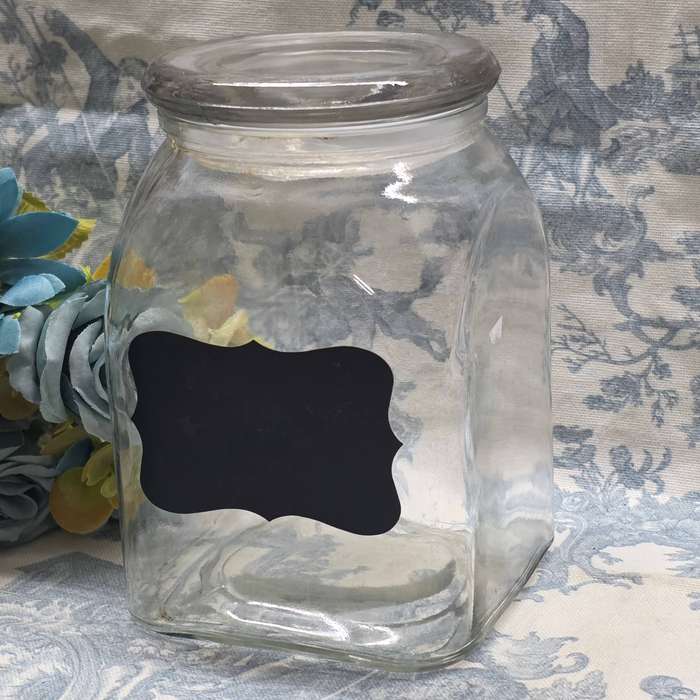 GLASS STORAGE JAR | CANDY JAR | BISCUIT JAR |