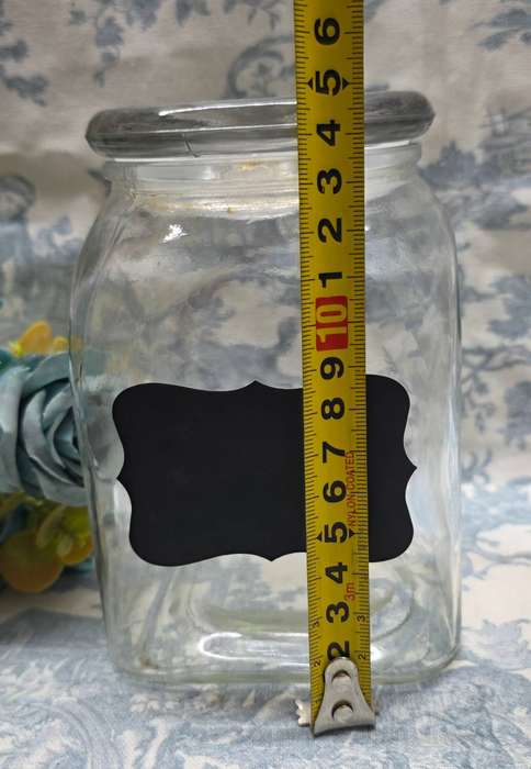 GLASS STORAGE JAR | CANDY JAR | BISCUIT JAR |