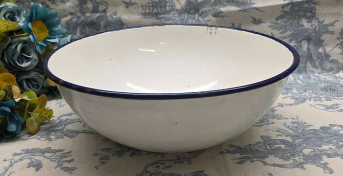 Vintage Enamel Bowl
