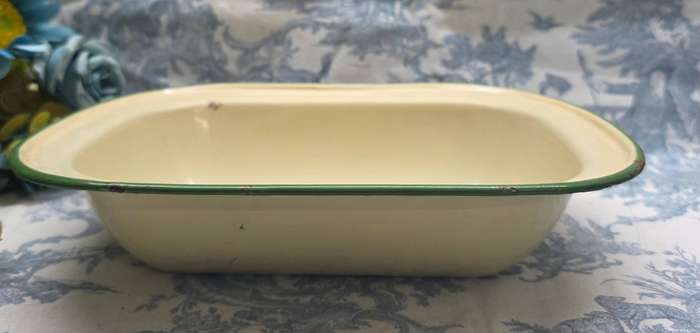 Vintage Enamel Bowl
