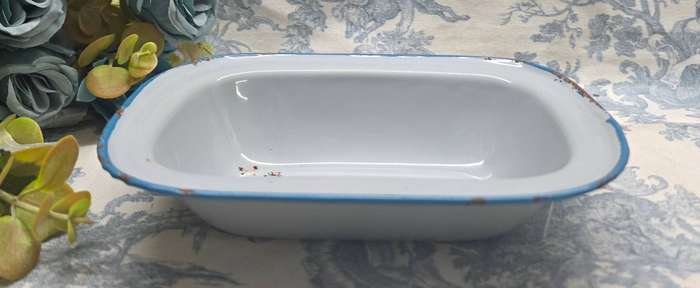 Vintage Enamel Bowl