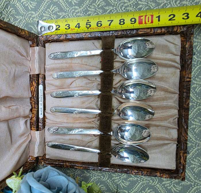 Vintage Plated Tea Spoons