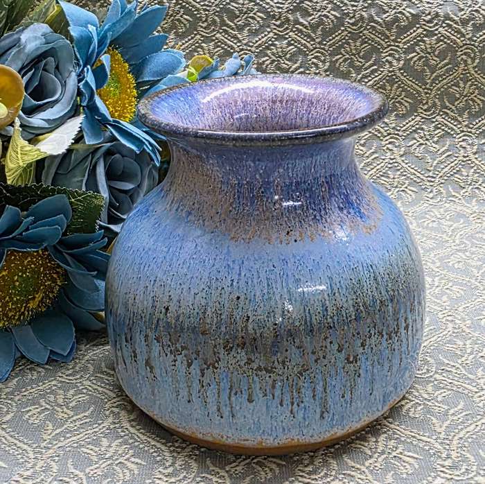 Small Pottery Vase from the 1980`s