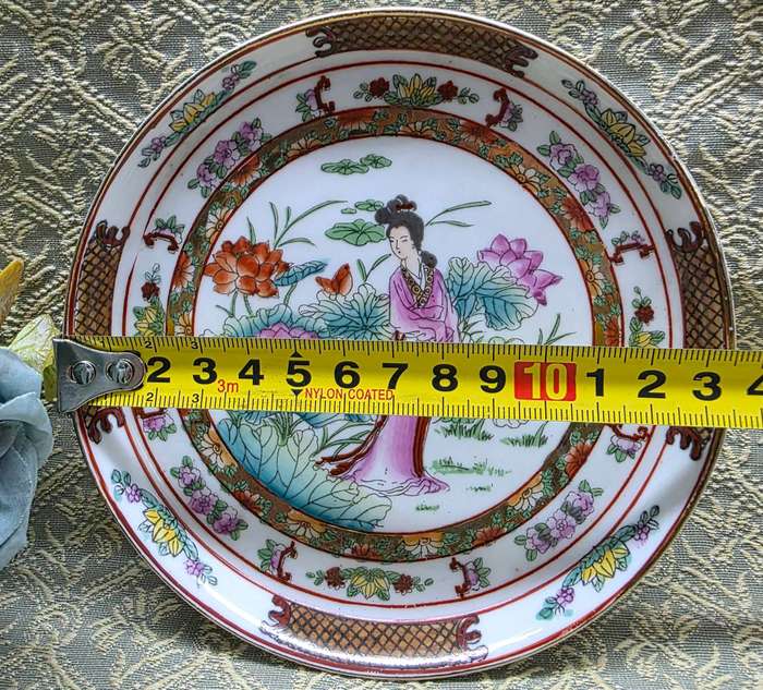 ORIENTAL GEISHA WALL PLATE | DECOR |