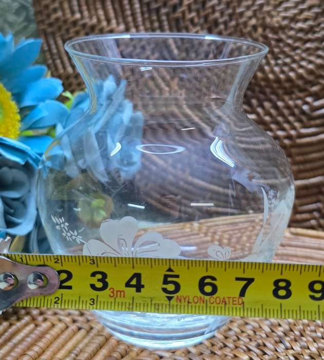 Clear Glass Vase | Small | Decor |
