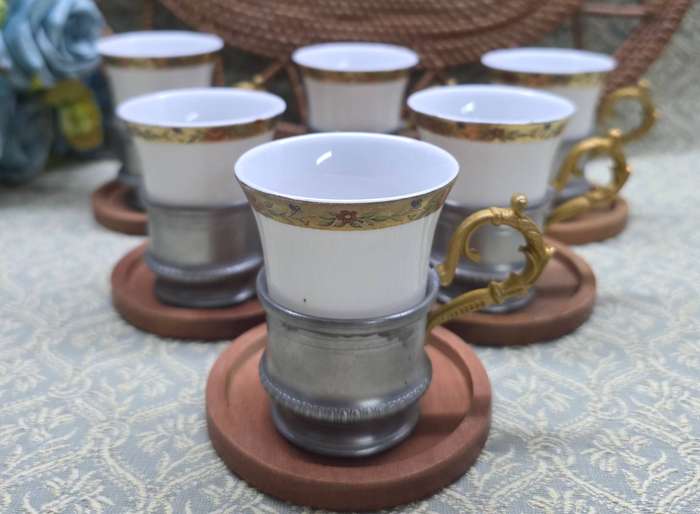 Vintage Demitasse Espresso Set | BARGAIN AT THIS PRICE |