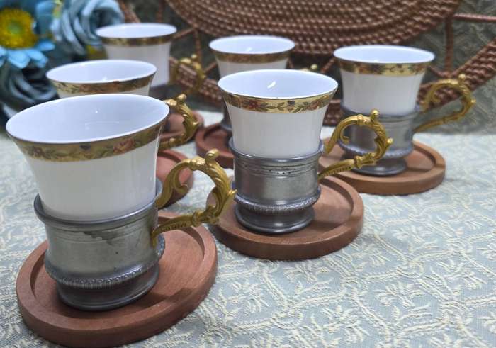 Vintage Demitasse Espresso Set | BARGAIN AT THIS PRICE |