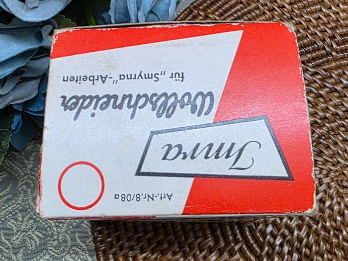 An Imra Germany Smyrna Work Wool Cutter (Two Cutters in Box)