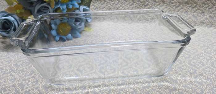 Vintage Anchor Glass Oven Bowl  USA